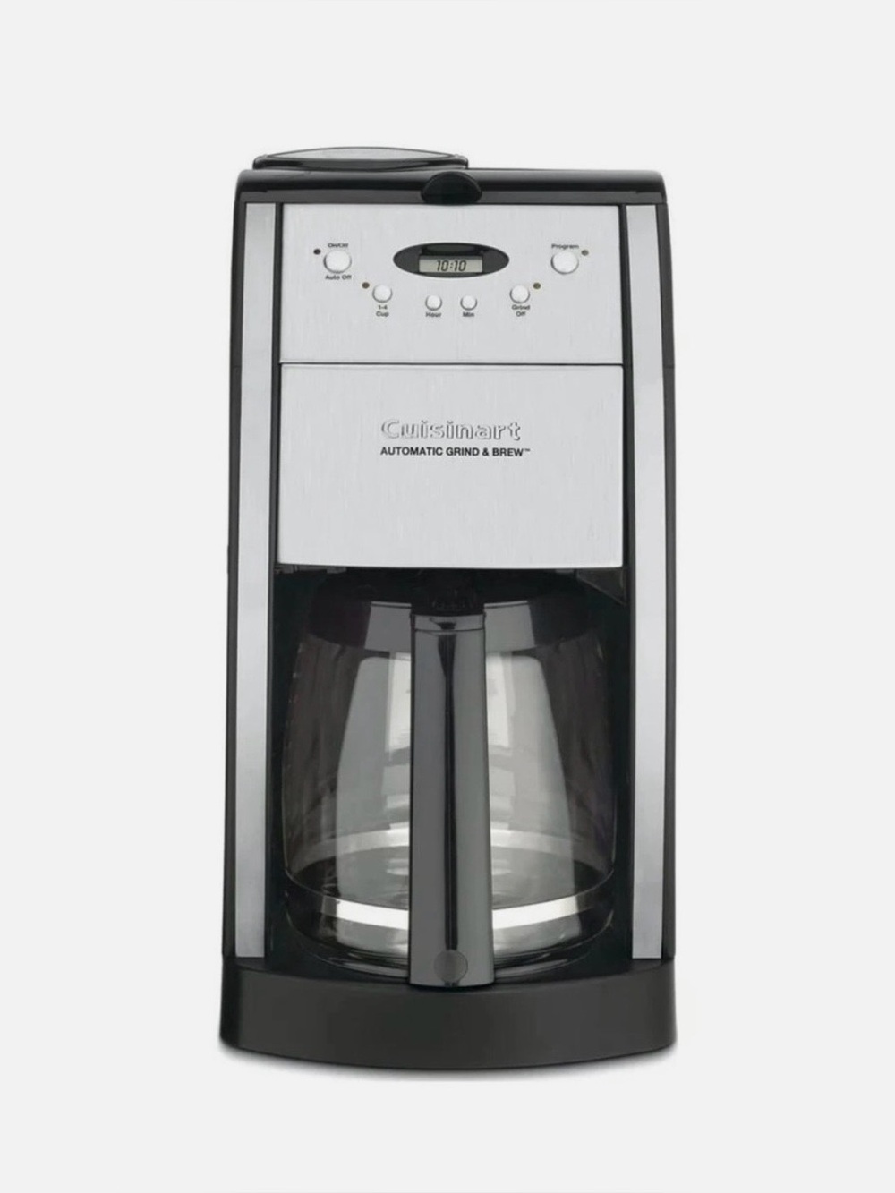 Cuisinart Black & Stainless Steel Grind & Brew Coffee Maker